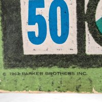 Vintage 1962 Parker Brothers Mille Bornes Card Game - French Racing Game - Retro Family Fun