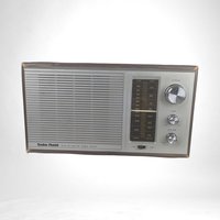 Vintage Radio Shack MTA-16 AM/FM Table Radio, Retro Radio, 1970s Radio, Woodgrain Radio, Collectible Electronics, Working Radio