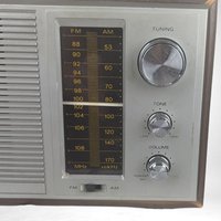 Vintage Radio Shack MTA-16 AM/FM Table Radio, Retro Radio, 1970s Radio, Woodgrain Radio, Collectible Electronics, Working Radio