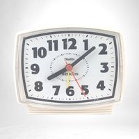 Vintage Westclox Dialite Electric Alarm Clock | Retro Alarm Clock | Mid-Century Modern Clock |  Bedroom Clock |  Working Alarm Clock