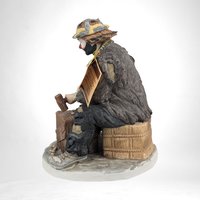 SIGNED Emmett Kelly Jr. Peanut Butter Figurine, Limited Edition, Clown Collectible, Vintage 1984