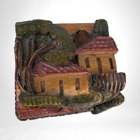 Unique Vintage Dream Box | Hand-Carved Wood | Honduras