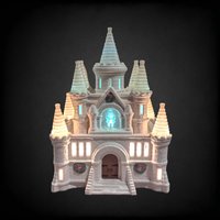 Dept 56 Snow Carnival Ice Palace, Snow Village, Winter Wonderland, 1995