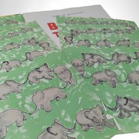 1935 Babar The King by Jean de Brunhoff | Vintage Children's Book | Illustrated Hardcover | Classic Children's Literature