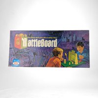 Vintage 1972 Ideal Battleboard Game | Complete | Strategy Game |  Two Player Game | 1970s Toy |  Family Game Night