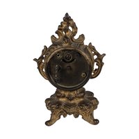 Antique New Haven Small Bronze Clock, Does Not Work