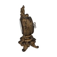 Antique New Haven Small Bronze Clock, Does Not Work