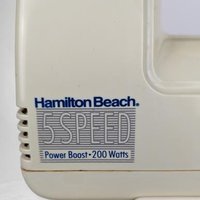 Vintage Hamilton Beach Power Boost 200 Watt Mixer