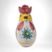 Vintage Italian Ceramic Rooster Pitcher/Creamer - William Sonoma, Farmhouse Kitchen Decor