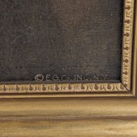 C. Bosseron Chambers Art | "Light of the World" Framed Print | Vintage