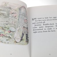 1991 Beatrix Potter The Tale of Jemima Puddle Duck Small Softcover Book, Softcover