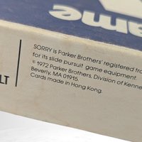 Vintage 1972 Sorry! Board Game by Parker Brothers - Classic Family Game - Missing One Pawn
