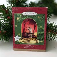 2000 Hallmark Gone with the Wind Farewell Scene Ornament - Vintage Holiday Decor, Classic Movie Collectible, Keepsake Ornament