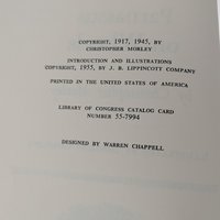 1955 Parnassus on Wheels by Christopher Morley, Hardcover Book