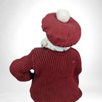 Vintage Possible Dreams Golfing Santa Figurine | Christmas Decor | Santa Claus Collectible | Golfer Gift
