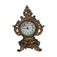 Antique New Haven Small Bronze Clock, Does Not Work