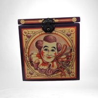 Vintage 1986 Faith Wick Enesco Grimaldi Musical Clown Jack in the Box | Limited Edition #2381 | Plays "Send in the Clowns"