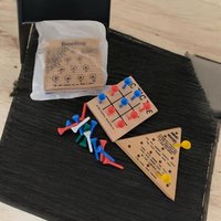 Vintage 1980s Wood and Peg Puzzles Set of 3 | Brain Teasers | Educational Toys