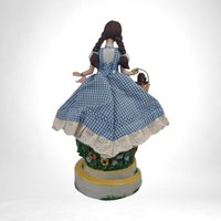 Vintage 1996 Enesco Barbie as Dorothy Music Box - Wizard of Oz, Ceramic Figurine, Collectible