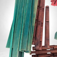 Vintage Original Lincoln Logs Set 3C - Classic Construction Toy - Creative Building Fun