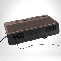 Vintage Soundesign 3636-A AM/FM Clock Radio, Working, 1980s Retro Alarm Clock, Red LED Display, Bedroom Decor, Collectible Electronics