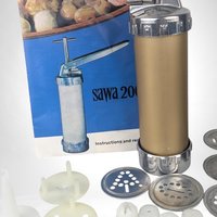 Vintage Sawa 2000 Deluxe Cookie Press, Complete Set, Spritz Cookies, Swedish Cookie Gun, Retro Baking Tool