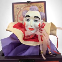 Vintage 1986 Faith Wick Enesco Grimaldi Musical Clown Jack in the Box | Limited Edition #2381 | Plays "Send in the Clowns"