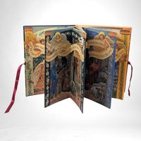 Vintage Pop-Up Book | The Story of the First Christmas Carousel | Illustrated by Ruth Sanderson | Children's Book