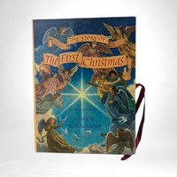 Vintage Pop-Up Book | The Story of the First Christmas Carousel | Illustrated by Ruth Sanderson | Children's Book