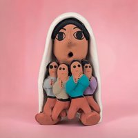 Vintage Navajo Storyteller Figurine, Handcrafted, Native American Art, 4.5" Tall, Gift