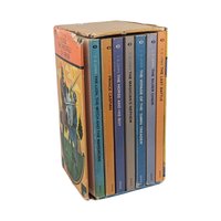 Vintage 1974 C.S. Lewis Chronicles of Narnia Boxed Book Set - 7 Books - Twelfth Printing