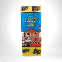 Vintage Original Lincoln Logs Set 3C - Classic Construction Toy - Creative Building Fun