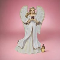 Vintage Angel Figurines, Thomas Kinkade Angels of Inspiration, Collectible Figurines, Home Decor, Gifts