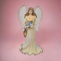 Vintage Angel Figurines, Thomas Kinkade Angels of Inspiration, Collectible Figurines, Home Decor, Gifts