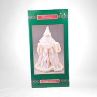 Vintage Father Christmas Musical Tree Topper, House of Lloyd, 18 1/2", Plays "Jingle Bells"