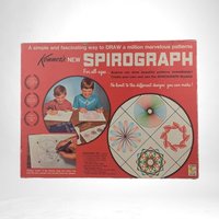 Vintage 1967 Kenner Spirograph Set, Complete Box, No Pencils, Great Condition