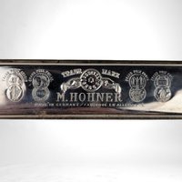 Vintage M. Hohner The Echo Harmonica - 5 1/2" - German Made - Collectible Musical Instrument - Untested