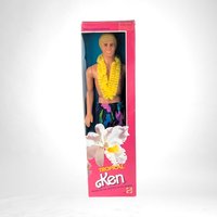 1985 Mattel Tropical Ken Doll | New in Package | Vintage Barbie's Boyfriend | Collectible 80s Toy
