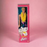 1985 Mattel Tropical Ken Doll | New in Package | Vintage Barbie's Boyfriend | Collectible 80s Toy