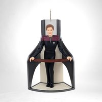 1998 Hallmark Star Trek Captain Kathryn Janeway Ornament | Vintage Star Trek Ornament | Collectible Star Trek Ornament | Holiday Decor