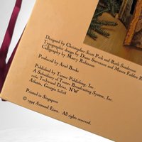 Vintage Pop-Up Book | The Story of the First Christmas Carousel | Illustrated by Ruth Sanderson | Children's Book