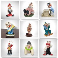 Vintage Clown Figurines - Your Choice! Nanco, Resin, Enesco, Emmett Kelly Jr., More