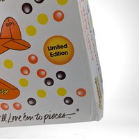 Vintage 1992 Reese's Pieces Airplane Bank, SpecCast Metal Bank, Collectible Airplane, Candy Advertising, Gift for Pilot