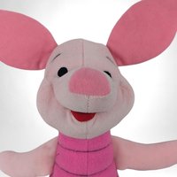 Vintage Mattel Piglet Plush 12" - Winnie the Pooh - Collectible Toy - Nostalgic Gift