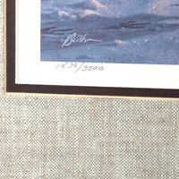 Vintage 1989 Minnesota Pheasant Habitat Stamp Print Framed, Signed David Chapman, Wildlife Art, Hunting Decor, Cabin Decor