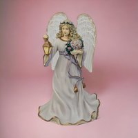 Vintage Angel Figurines, Thomas Kinkade Angels of Inspiration, Collectible Figurines, Home Decor, Gifts