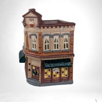 Vintage 1986 Department 56 Snow Village Bakery - Lighted Ceramic Building - Christmas Village Collectible