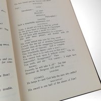 Vintage Cyrano De Bergerac Text by Brian Hooker | Classic Play | Hardcover | Gift Idea