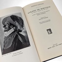 Vintage Cyrano De Bergerac Text by Brian Hooker | Classic Play | Hardcover | Gift Idea