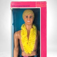 1985 Mattel Tropical Ken Doll | New in Package | Vintage Barbie's Boyfriend | Collectible 80s Toy